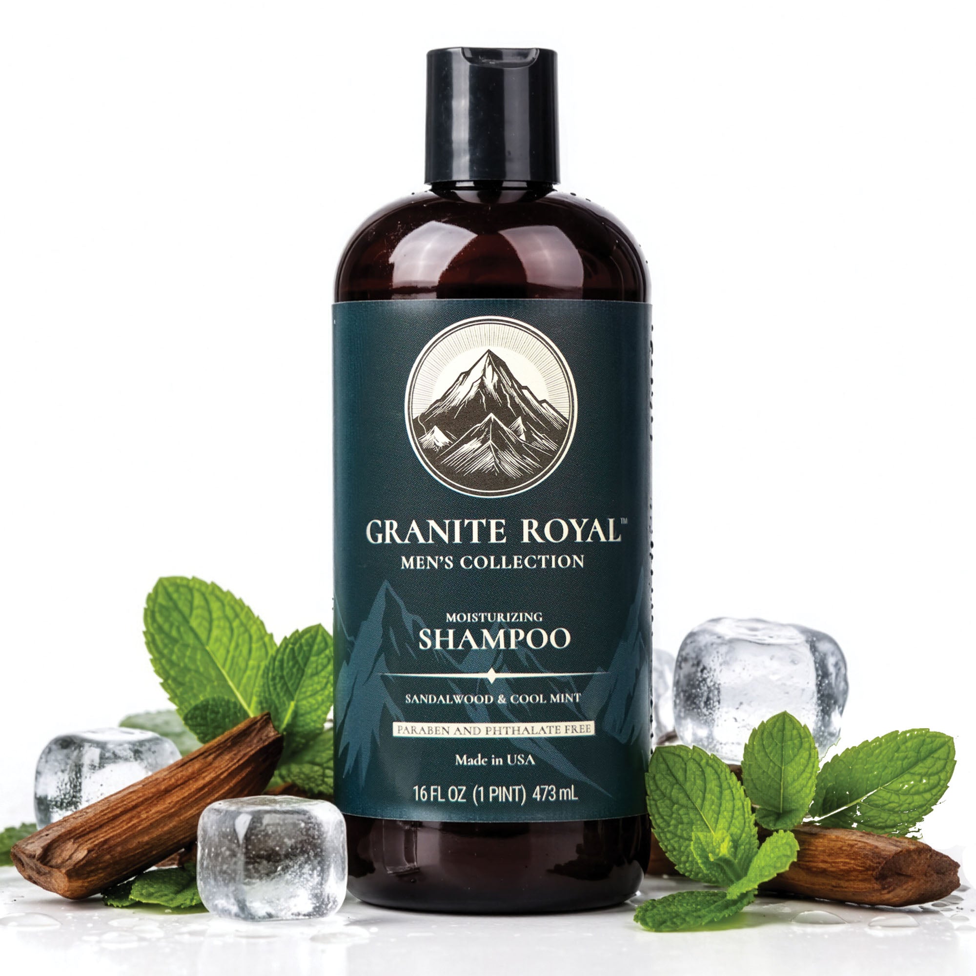 granite royal moisturizing shampoo for men's hair