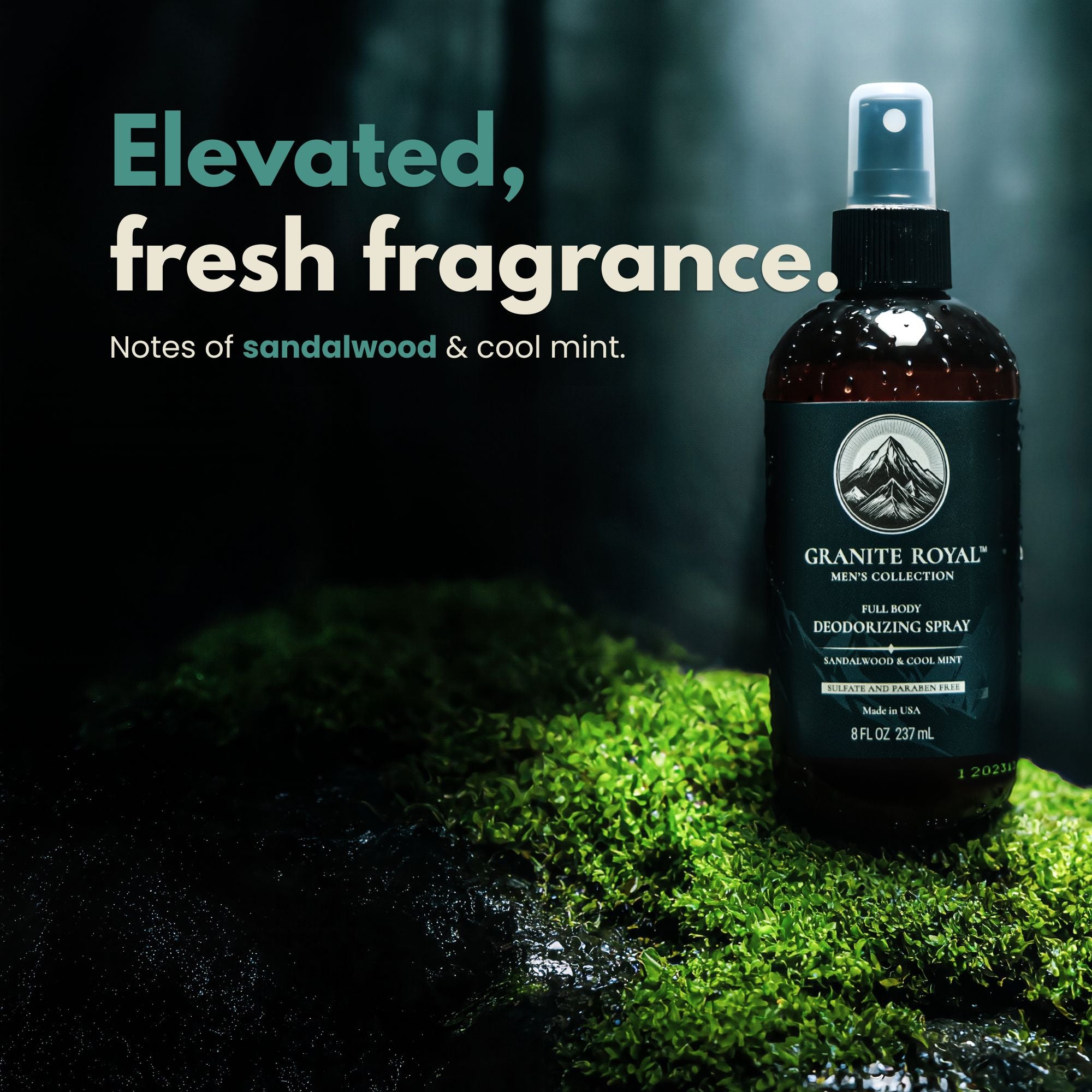 granite royal full body deodorizer deodorant for men