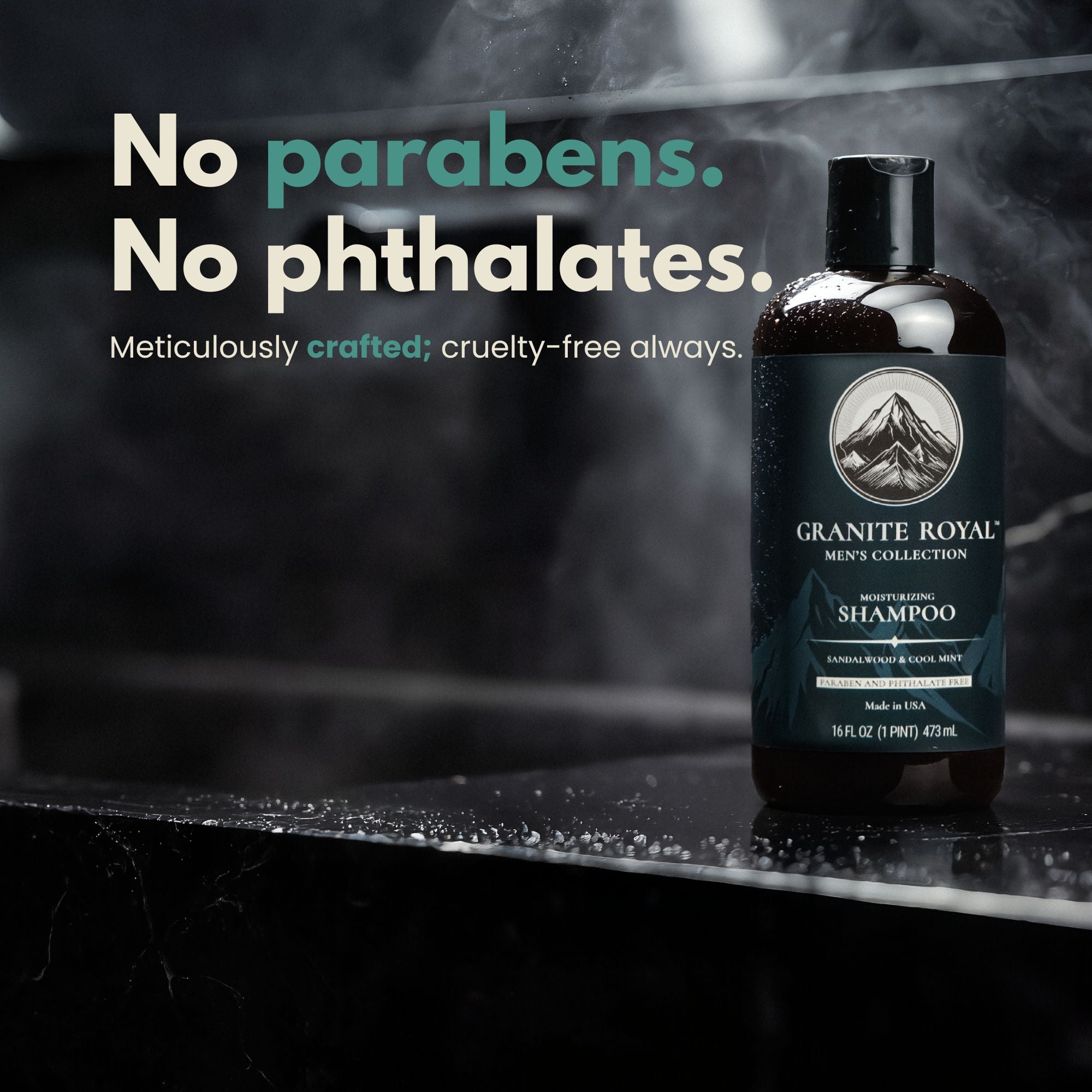 granite royal moisturizing shampoo for men's hair