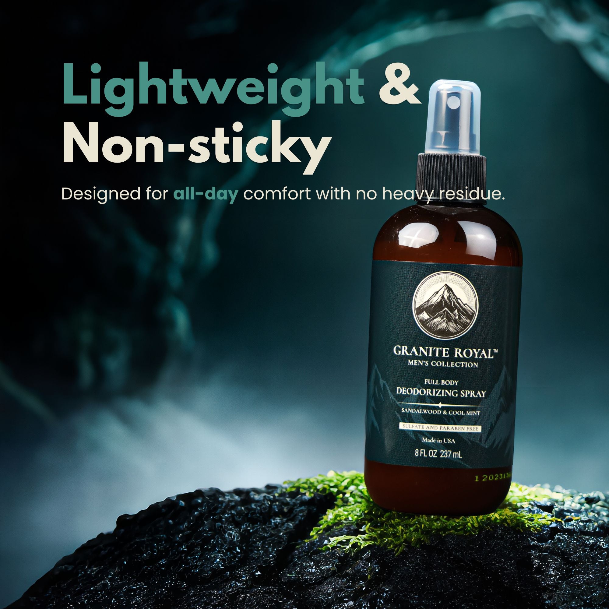 granite royal full body deodorizer deodorant for men